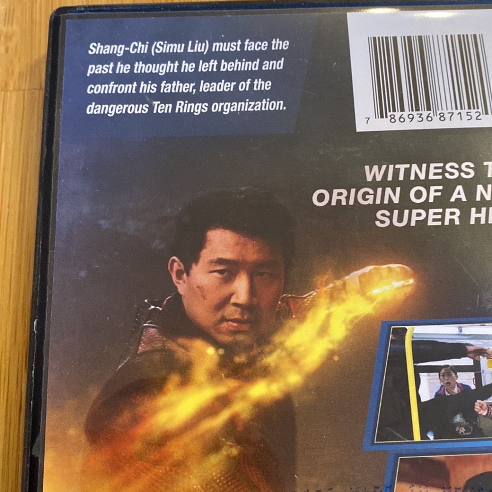 Marvel's “Shang-Chi & The Legend of the Ten Rings” DVD w/Simu Liu & Awkwafina - Picture 3 of 5